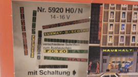 Busch 1:87 H0  Winkel reclame ovp 5920