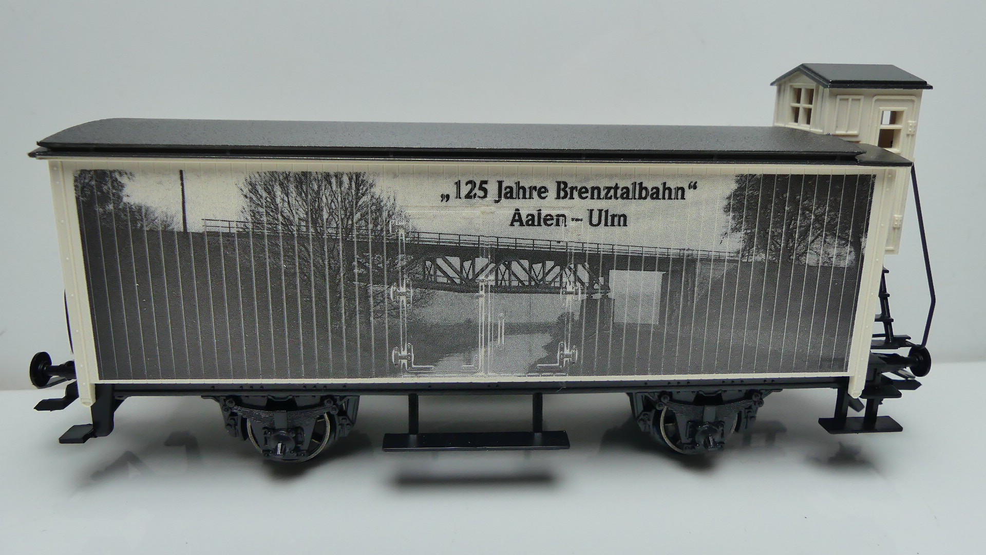 Märklin H0 Goederenwagon Märklin 125 Jahre Brenztalbahn Aalen - Ulm ovp 94094