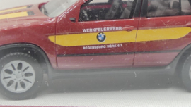 Herpa 1:87 H0 BMW X5 Feuerwehr Werkfeuerwehr Regensburg werk 6.1 ovp 045957
