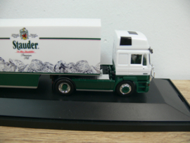 Herpa vrachtwagen 1:87  186001 MAN F2000  Stauder Brauerei  Brauerei Edition 1997 ovp 186001