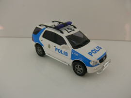 Busch 1:87 Mercedes Benz M klasse Polis Zweden ovp 48538