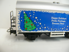 Marklin H0 GoederenwagonHappy Holidays Frohe Festtage Bonnee Fetes 1994  ovp 84416.5
