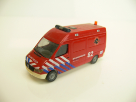 Herpa 1:87 HO Mercedes benz Brandweer duikteam Den Haag