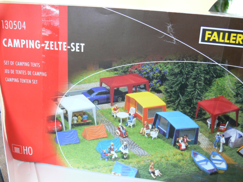 Tentes, abris et accessoires camping HO FALLER 130504 modélisme