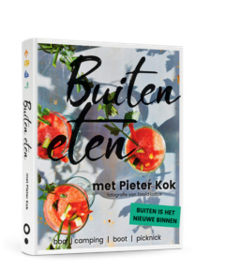 Kookboek "Buiten eten" met Pieter Kok