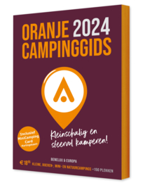 ORANJE CAMPINGGIDS KLEINSCHALIGE CAMPINGS  2024