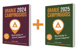 Abonnement 1e jaar / 4 nummers + 2 Oranje Campinggidsen Kleinschalige Campings
