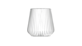 4-delige onbreekbare en Zweedse designglazen, inclusief luxe kokerverpakking.