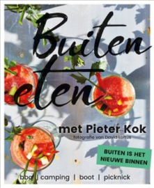 Kookboek "Buiten eten" met Pieter Kok
