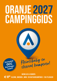 Oranje campinggids kleinschalige campings  2027 **PRE-Order (Levering medio December 2026)