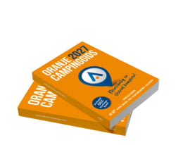 Oranje campinggids kleinschalige campings  2027 **PRE-Order (Levering medio December 2026)