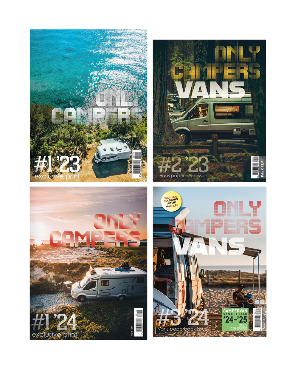 ONLY CAMPERS Voordeelpakket! **4 edities**
