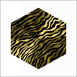 sluit zebra gold