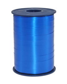 Poly Plain Krullint kobalt blue