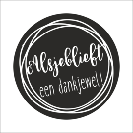 Alsjeblieft, een dank je wel!