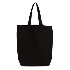 canvas totebag zwart