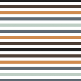 beach stripe mint ochre