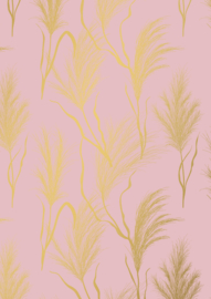 grass pink gold