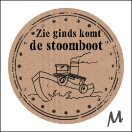 Zie ginds komt de stoomboot