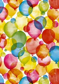 Watercolour Balloons