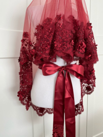 3d veil Bordo