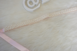 Pink pearl belt