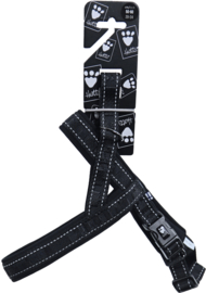 Hurtta Casual Harness zwart 50-60cm