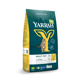 Yarrah Biologisch Adult kip - Kattenvoer - 2.4 kg