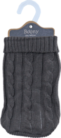 Honden-Kabeltrui bruin 20cm