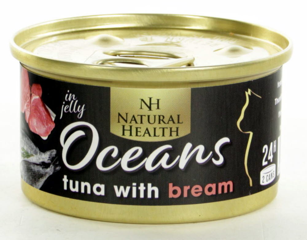 Natural Health Cat Oceans Tuna & Bream 85g