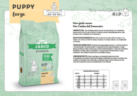 Jarco Large Puppy Kip 12,5 kg