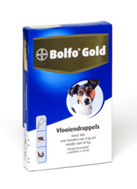 Bolfo Gold Honden 4 Pipetten 3 varianten