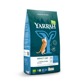 Yarrah Biologisch Adult Vis - Kattenvoer - 2.4 kg
