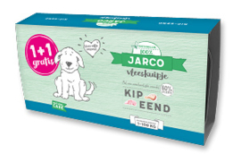 Jarco Vleeskuipjes Kip-Eend 2x 150 Gram