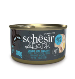 Schesir After Dark kat kip&kwartelei bouillon 80gr