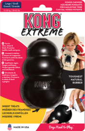 Kong Classic rubber zwart Large