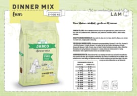 Jarco Dinner Mix vlokken Lam 2,5 kg