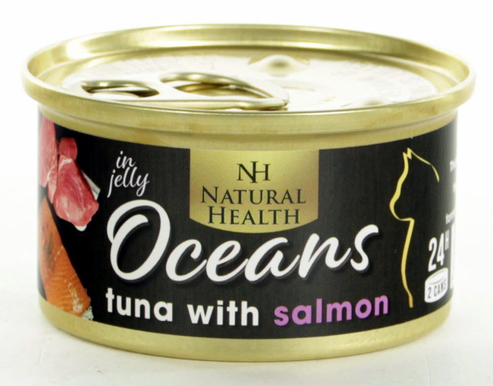 Natural Health Cat Oceans Tuna & Salmon 85g