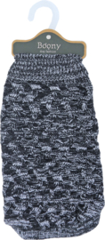 Honden-Kabeltrui grijs/wit 30cm