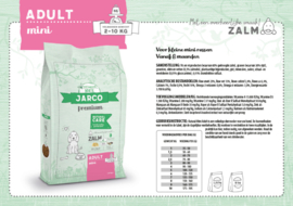 Jarco Mini Adult Zalm 10 kg