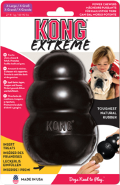 Kong Classic rubber zwart XL