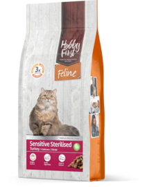 Hobby First Feline Sensitive Sterilised Kalkoen 1.5kg