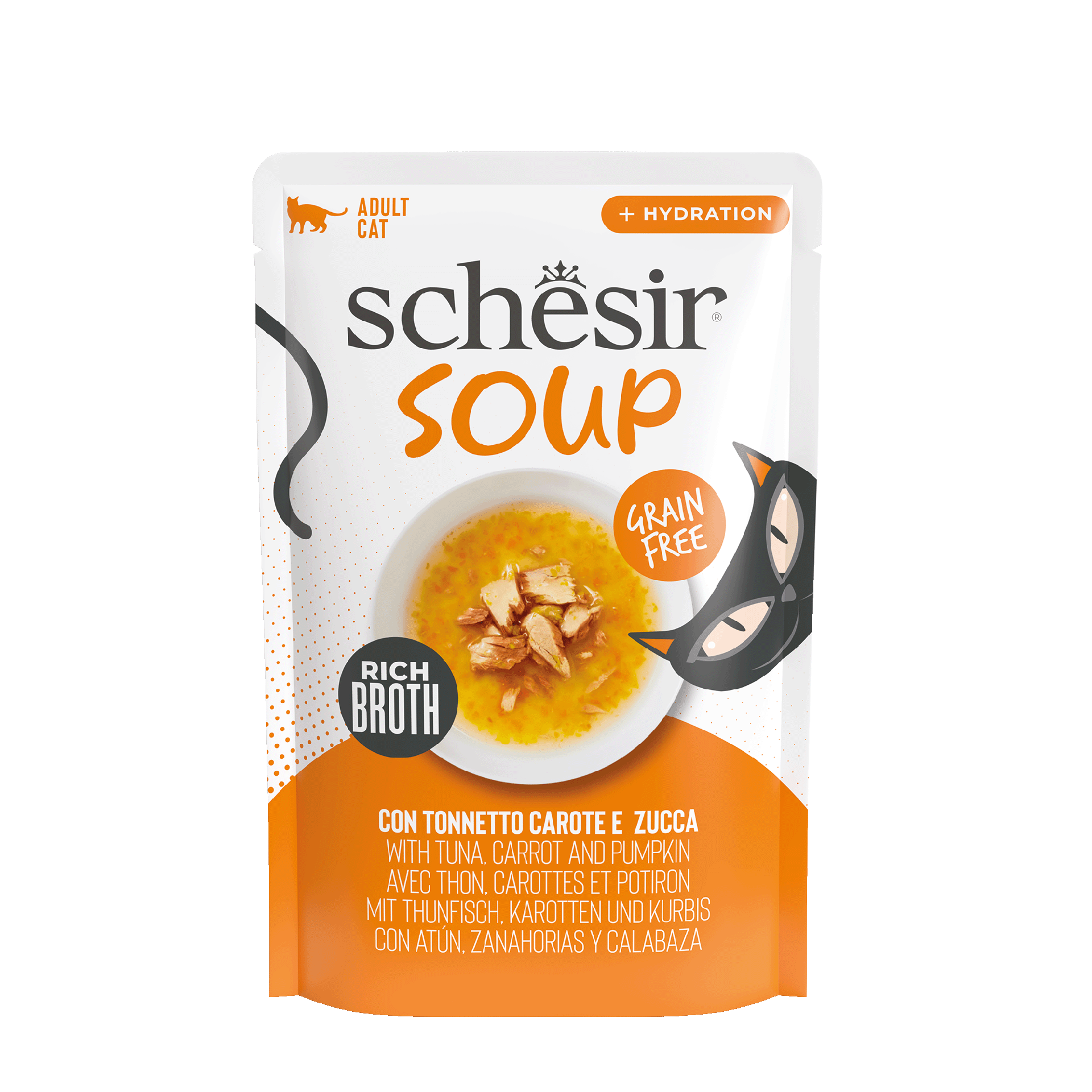 Schesir Soup Tonijn,Wortel en Pompoen