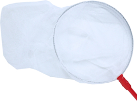 Slootnet grofmazig 150cm steel € 6,99