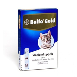 Bolfo Gold Kat minder dan 4kg