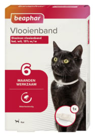 Vlooienband Wit