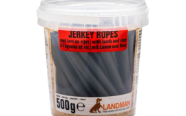 Jerkey strips en ropes 500 gram