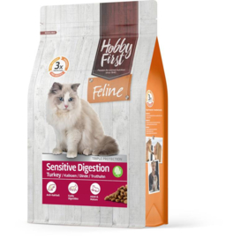 Hobby First Feline Sensitive Digestion Kalkoen 4.5 kg
