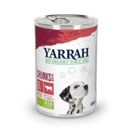 Yarrah Hond Blik Br.Rund in Saus