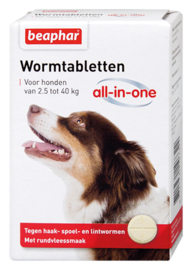 Wormtablet All-in-one 2,5-40kg